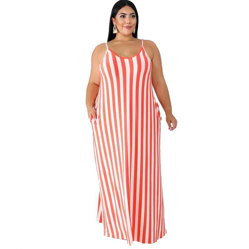 Stripes Loose  Dress
